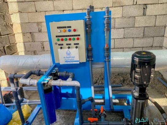 محطة تحلية مياه للبيع جديدة