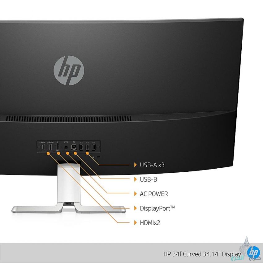 New HP 34 LED Curved WQHD FreeSync Monitor