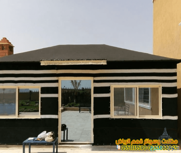 تركيب افضل اشكال مظلات الحدائق وبيوت الشعر والبرجولات بالرياض 0551113590