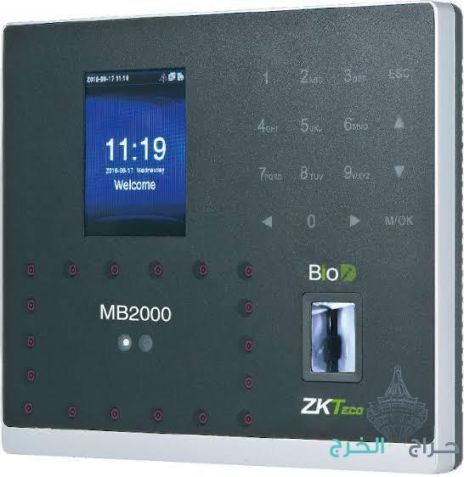 جهاز بالبصمه والوجه والكارت 2000 ZK Teco MB
