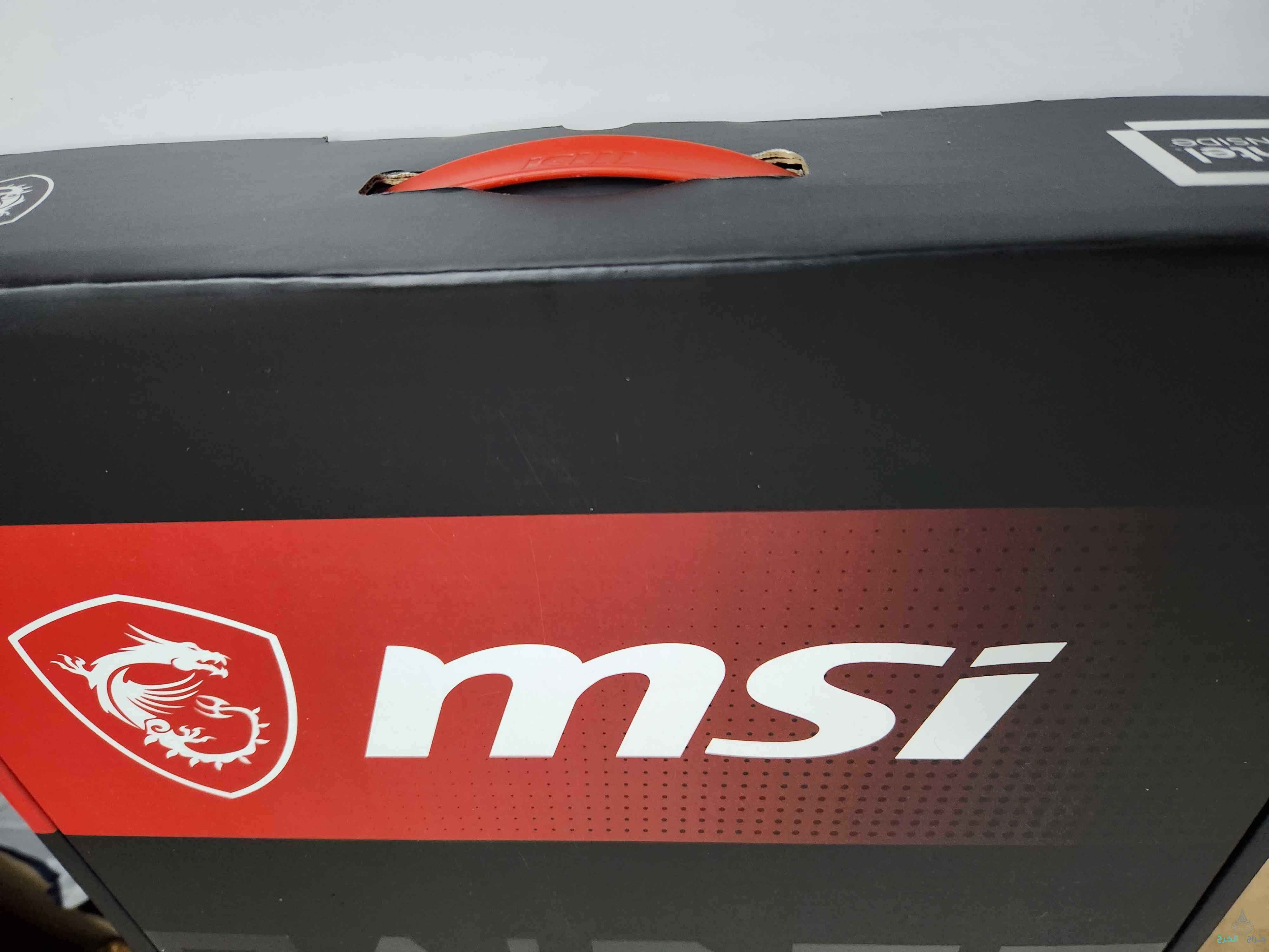 لابتوب MSI استخدام اقل من شهرين 