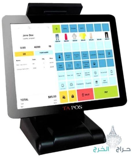 شاشات كاشير تاتش شاشات نقاط البيع تعمل باللمس جملة وتجزئة بضمان عامان