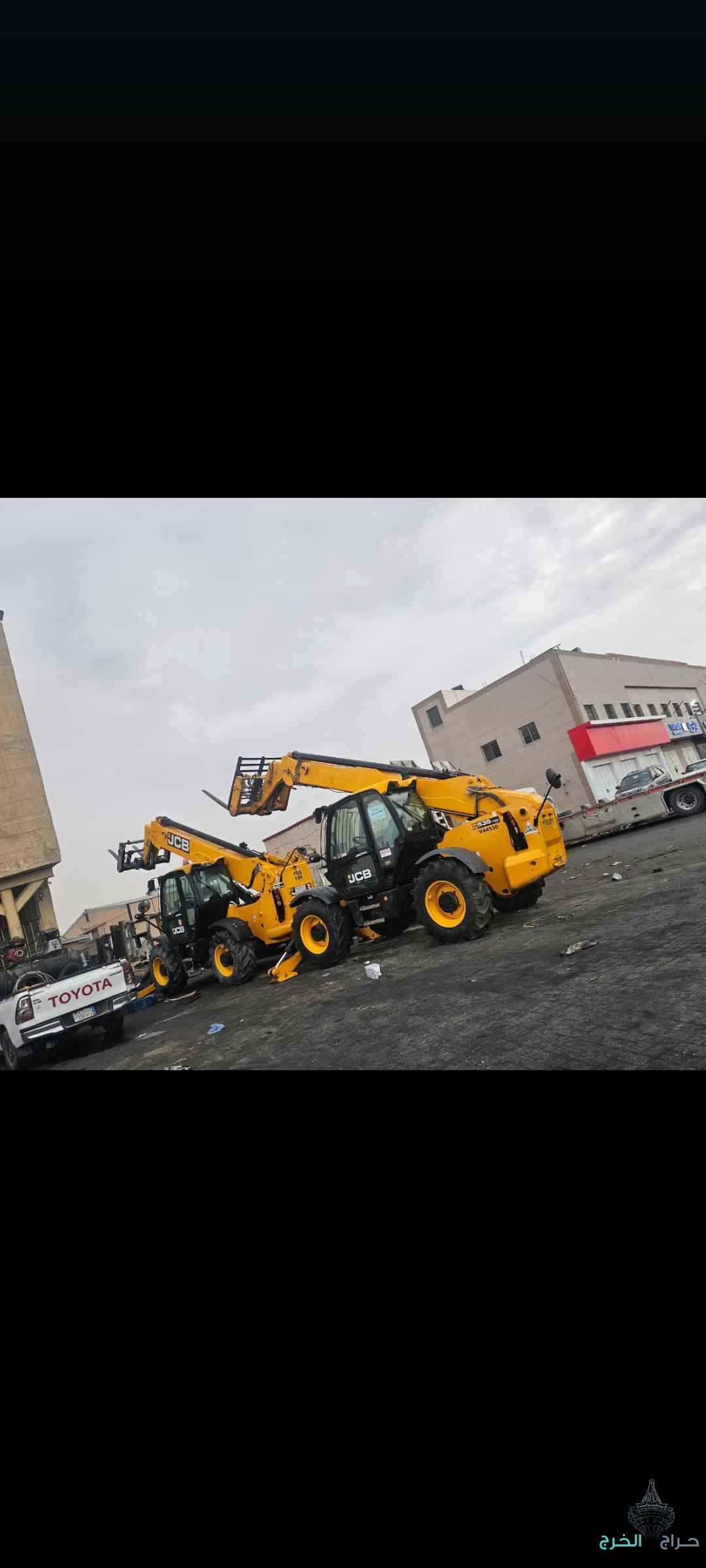 رافعه شوكيه للإيجار جميع أنواعها واحجامها