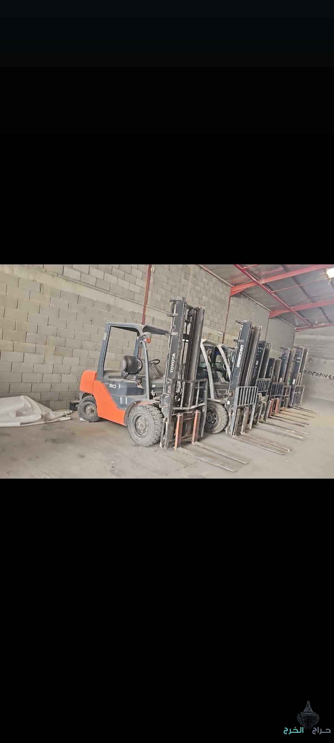 رافعه شوكيه للإيجار جميع أنواعها واحجامها