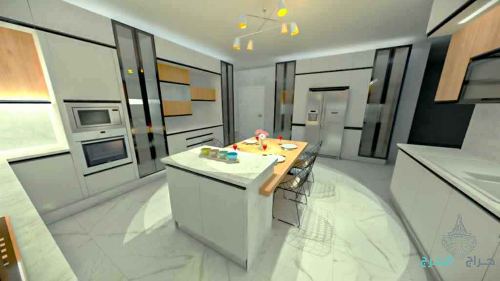 تصميم مطابخ وخزاين وديكورات 3D و اوتوكاد