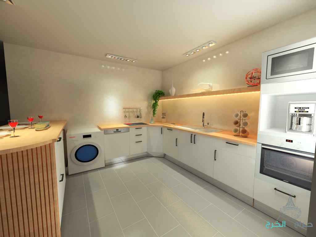 تصميم مطابخ وخزاين وديكورات 3D و اوتوكاد