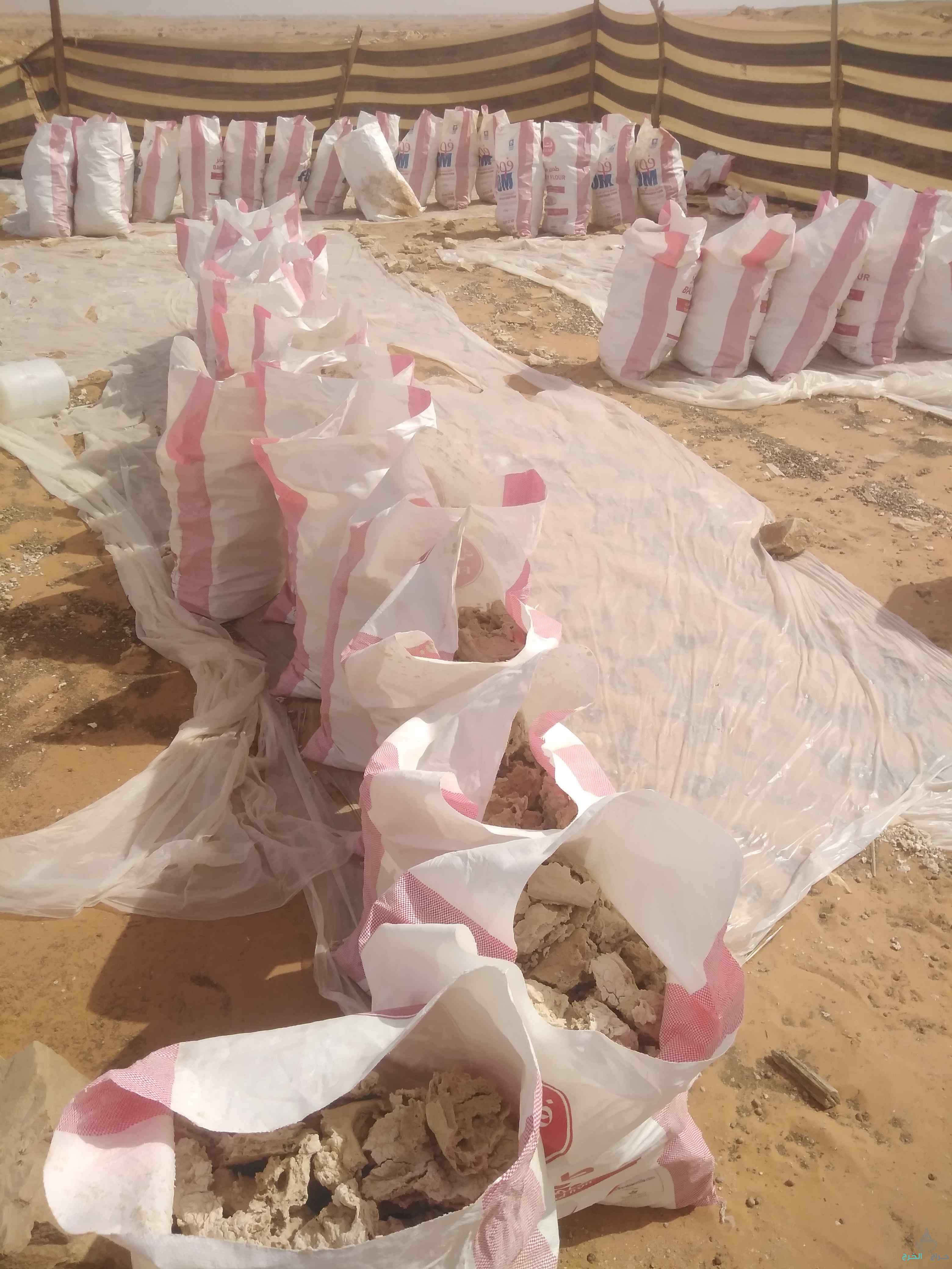 عجين علف للابل