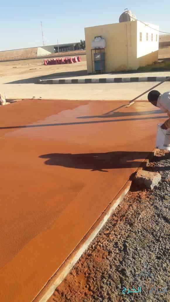 صبة مطبوعة شغل ديكورات خرسانية مطبوعة ميزانية