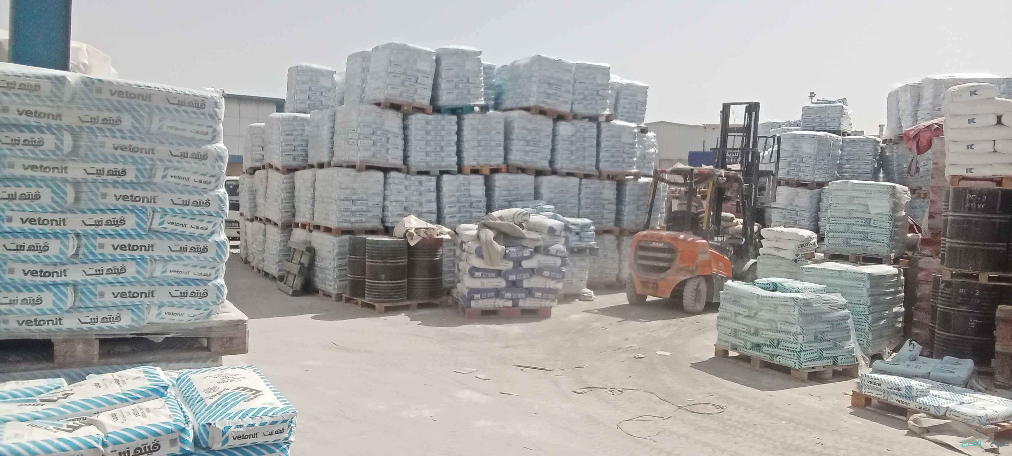 مبسط لتوصيل مواد البناء بانواعه