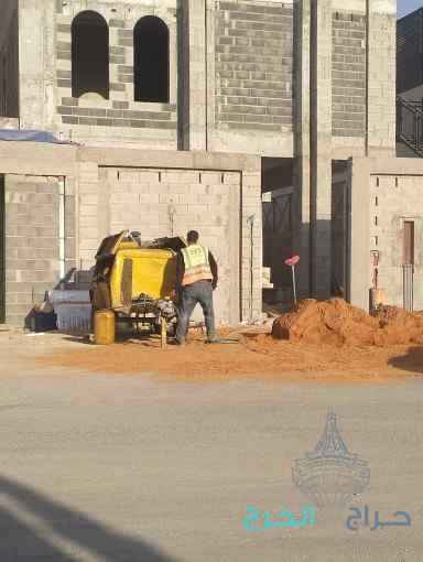 تخشين الخرسانه والاعمده تنظيف الحجر بالرمال
