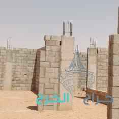 تخشين الخرسانه والاعمده تنظيف الحجر بالرمال