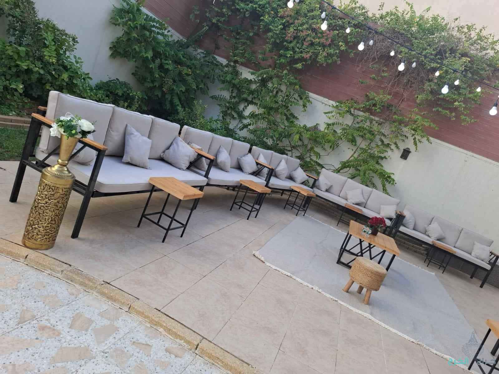 تاجير كراسي وطاولات 
