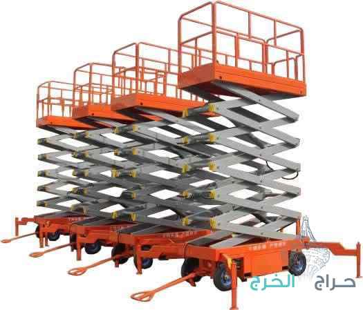 سيزلفت مانلفت للإيجاررافعات مقصية كهربائيةسقالة كهرباء سلالاتجيسبي رافعة شوكيةفوركلفت كرين بوبكات شيول سطحة 0531407694