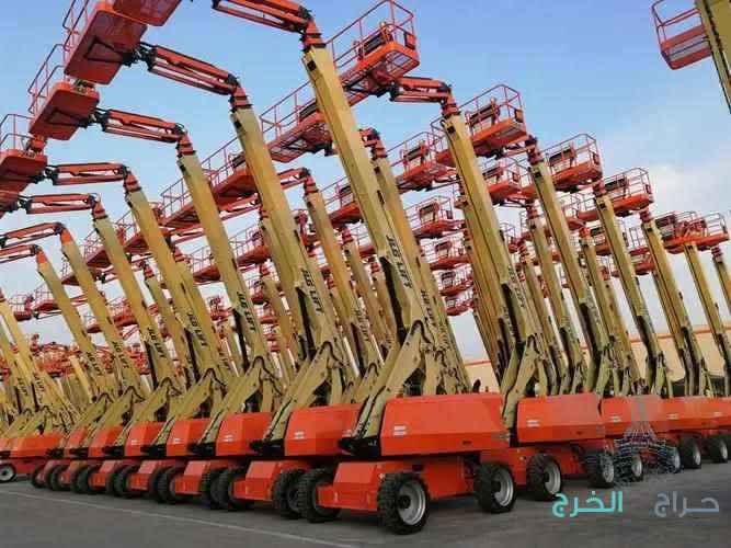سيزرلفت مانلفت رافعات شوكية سيزرلفتات فوركلفت جيسبي رافعة شوكية بوبكات شيول سطحة ونش بوم تراك