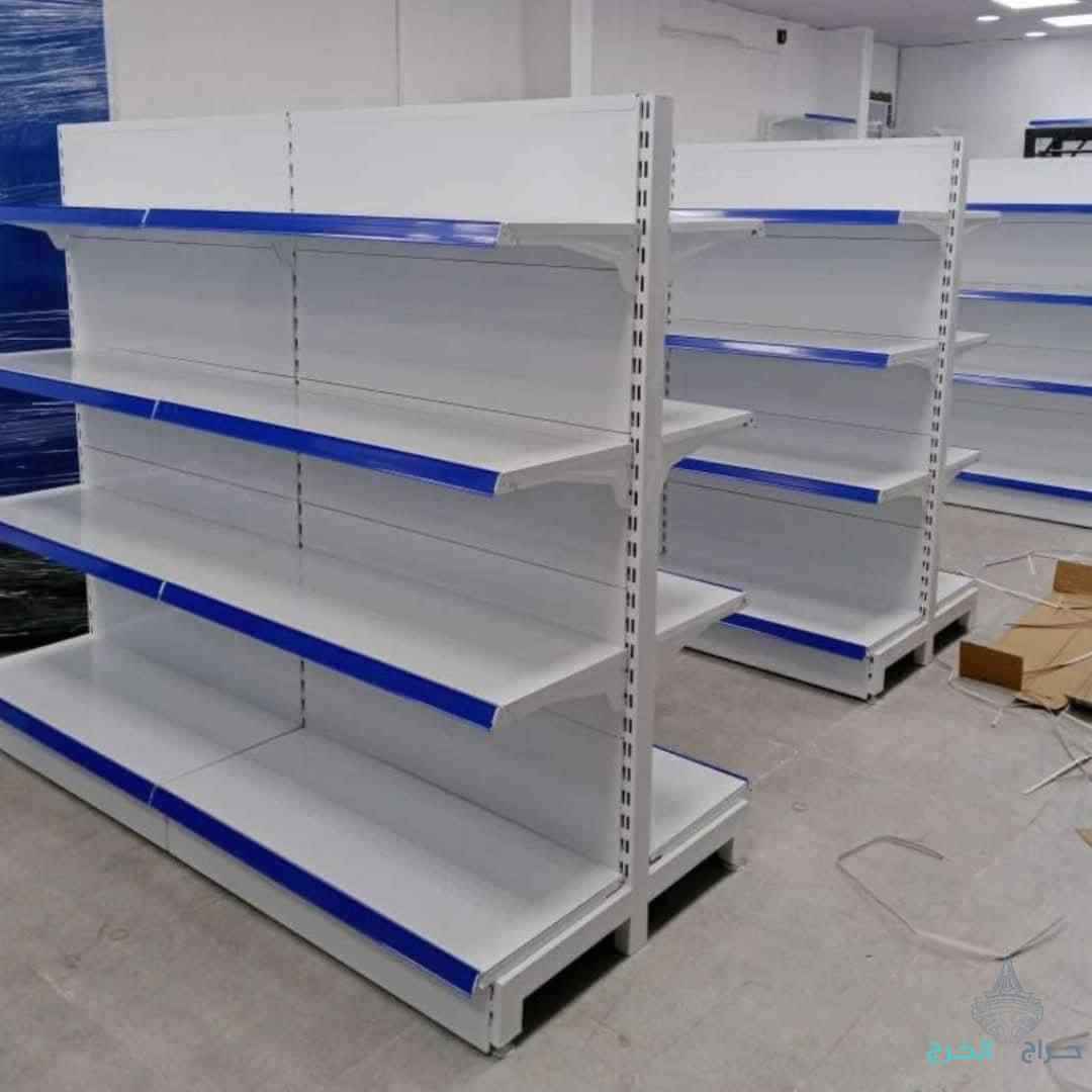 رفوف مستودعات رفوف بقاله طاولات كاشير