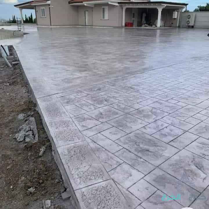 صبةميزانيةسطح ميول صبة مروحة صبة مطبوعة