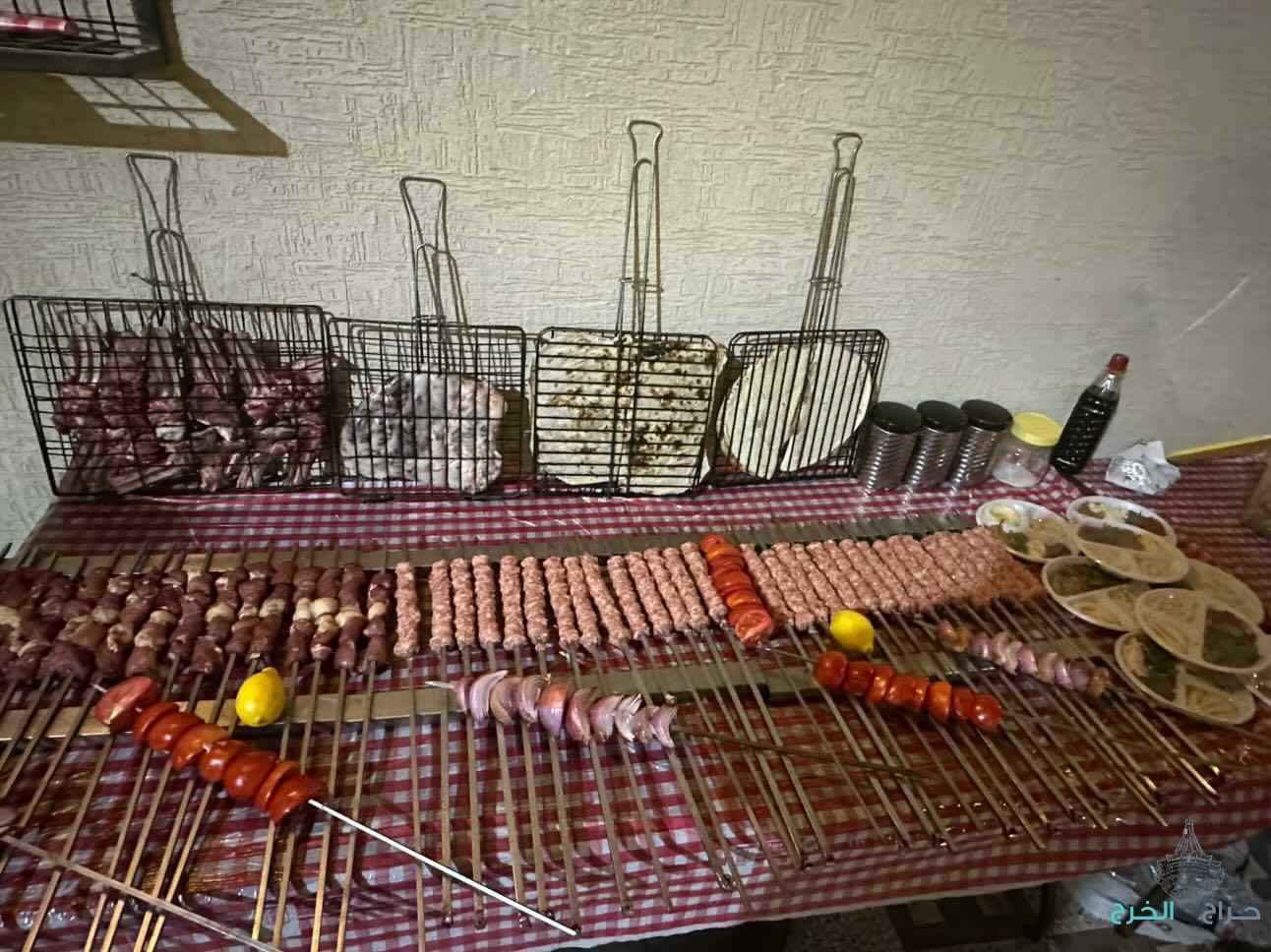 مشاوي مشويات تجهيز ذبايح في الموقع دوار السعادة
