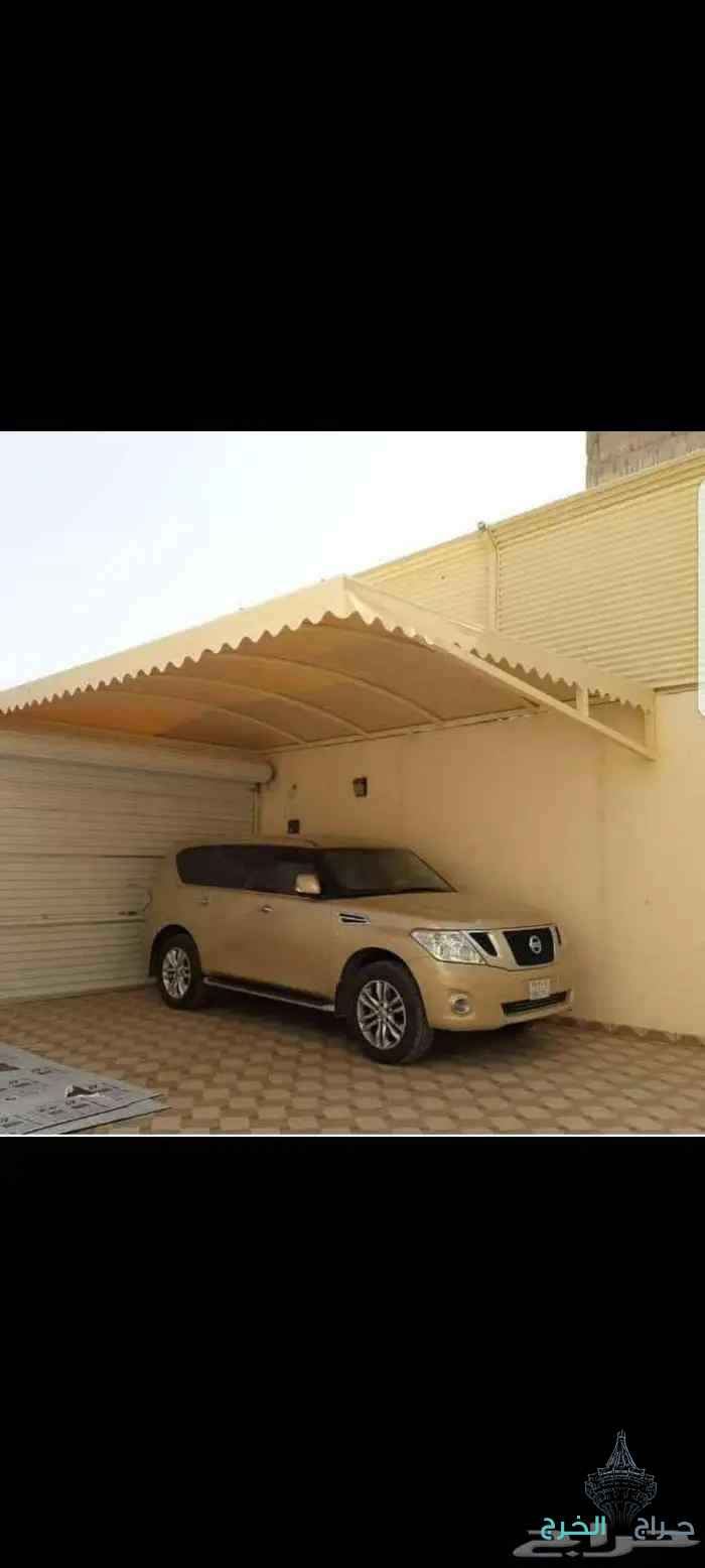 مظلات وسواتر هناجر برجولات بيوت شعر وجميع اعمال الحداده 