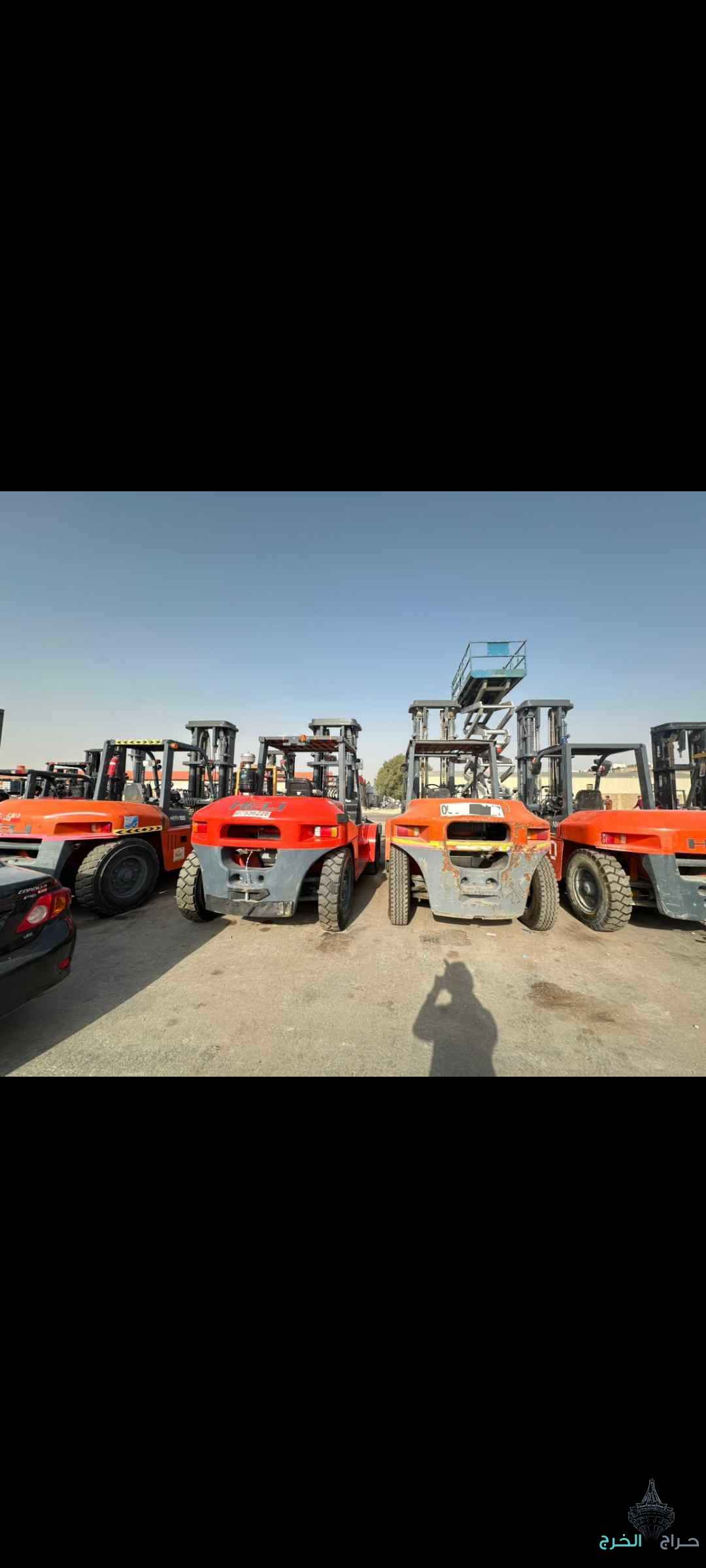 رافعات شوكيه للإيجار جميع أنواعها واحجامها