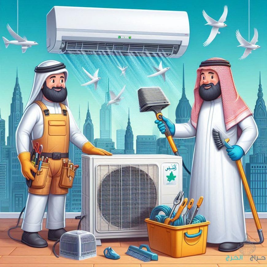 شركة تنظيف مكيفات بالخرج
