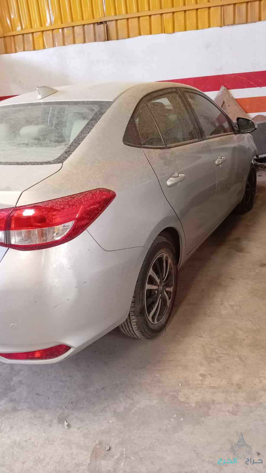 يارس 2019 مصدوم سياره 