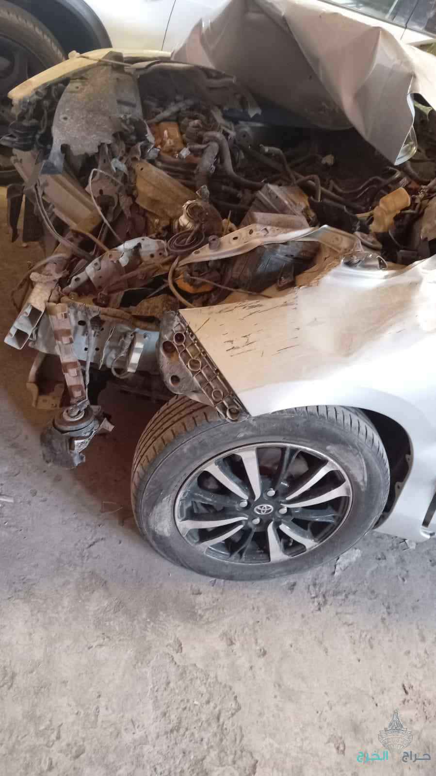 يارس 2019 مصدوم سياره 