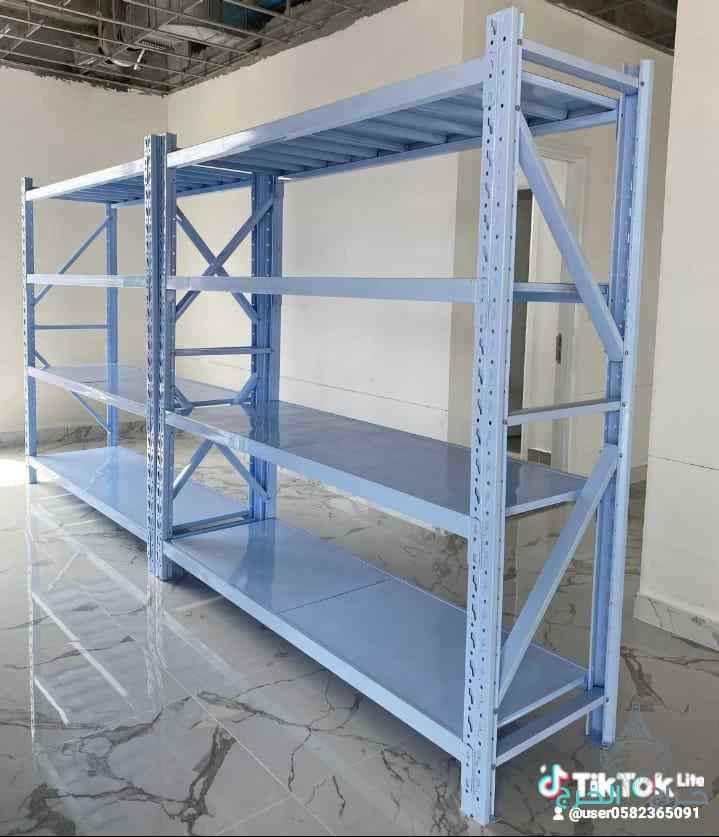رفوف مستعمل و جديد 