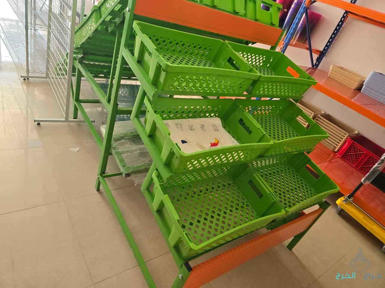 رفوف مستعمل و جديد 