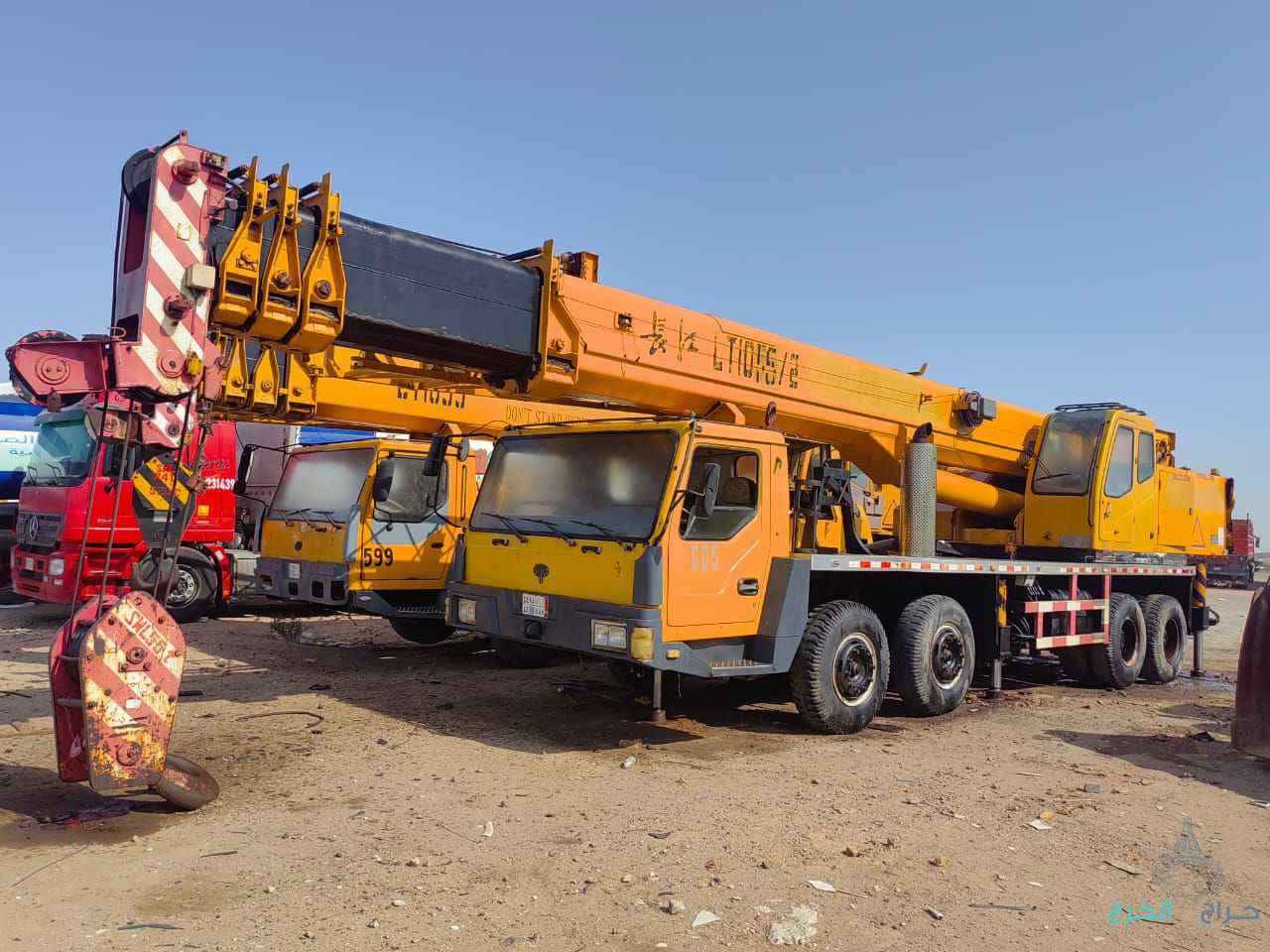 كرينات للايجار الشهري واليومي0556837784