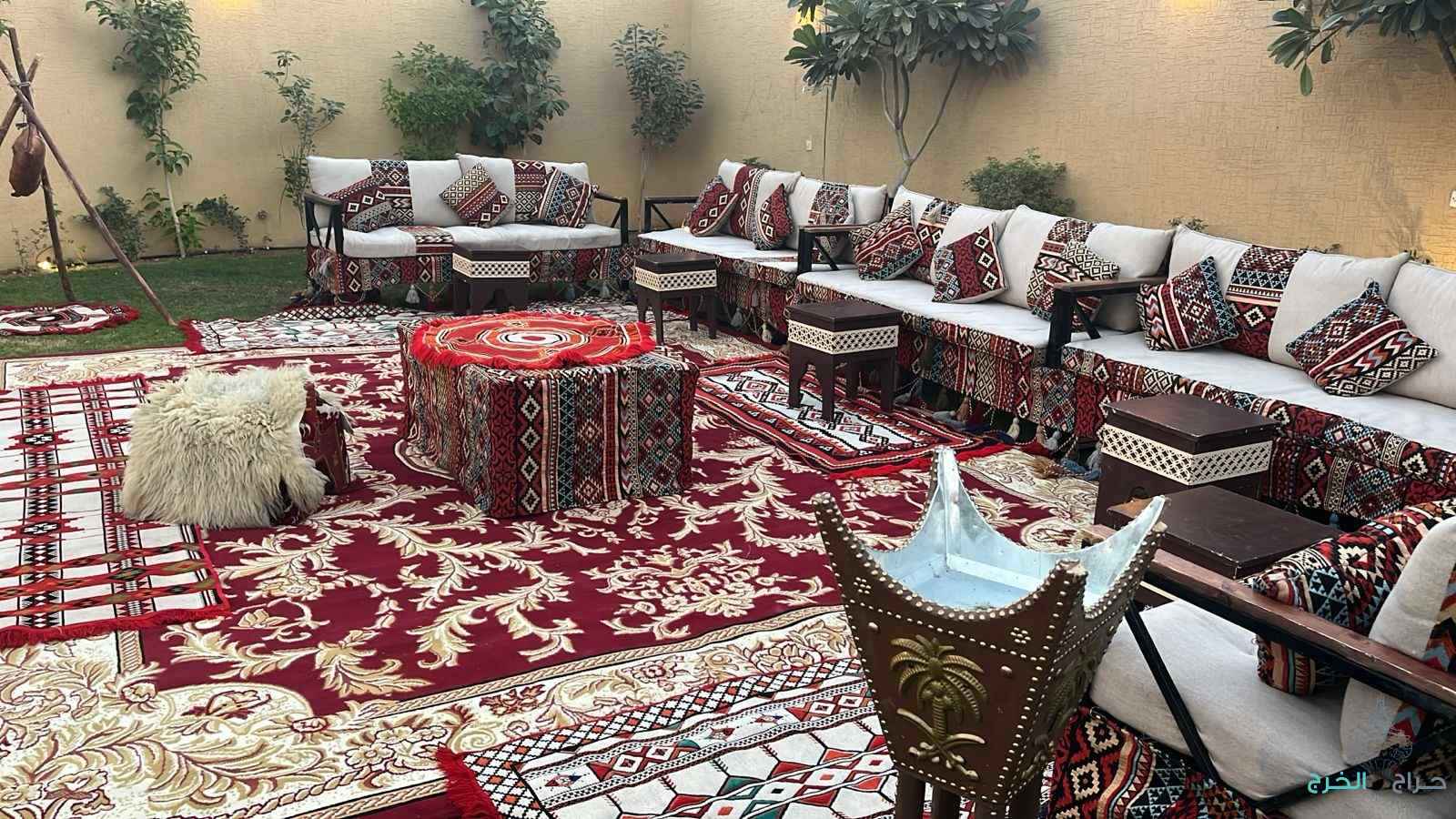 تأجير جلسات شعبيه 