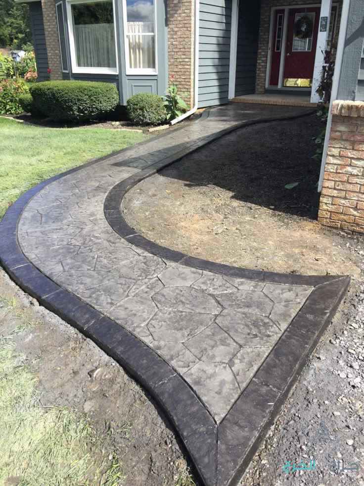 stamped concrete