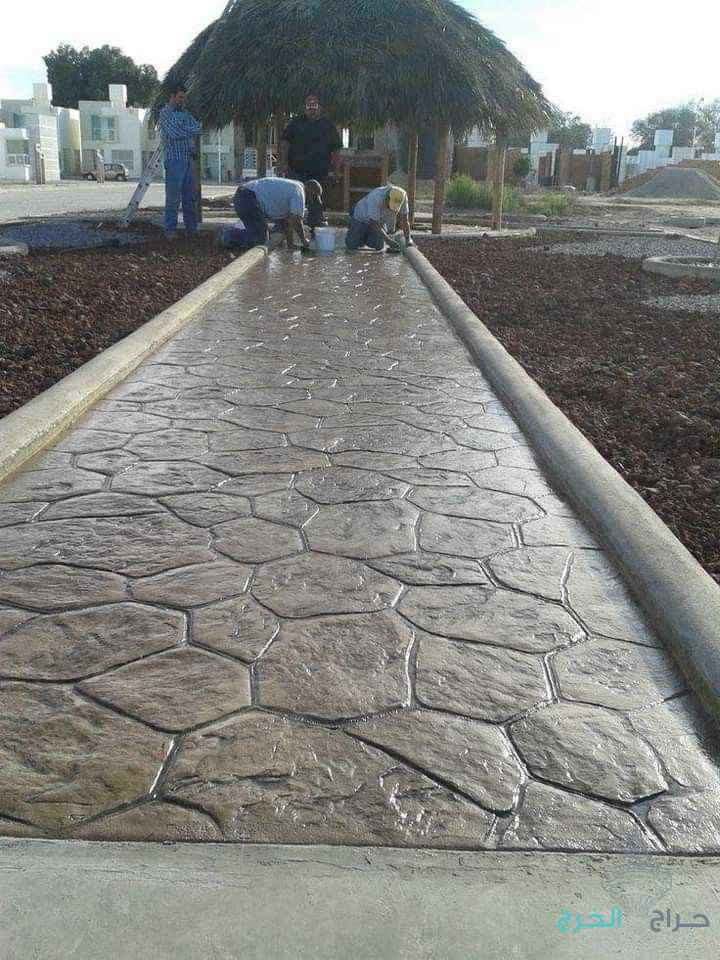 stamped concrete