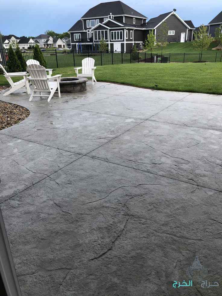 stamped concrete