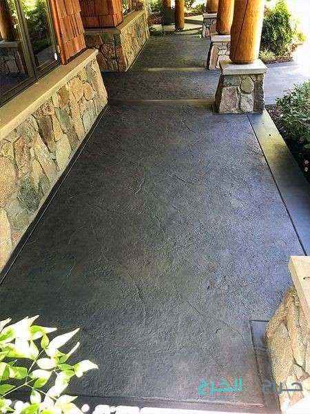 stamped concrete