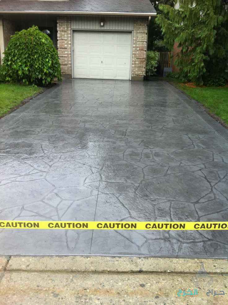 stamped concrete