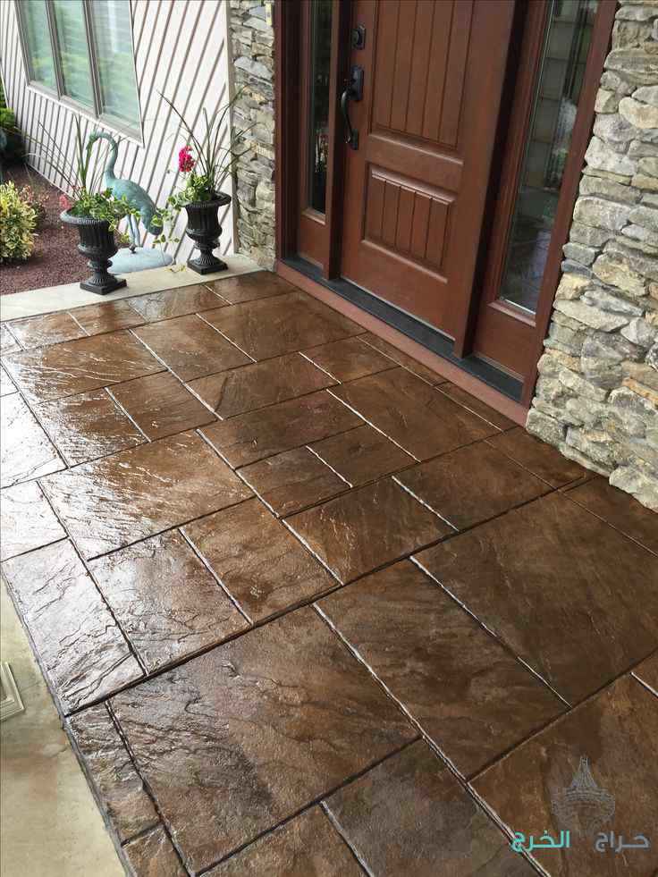 stamped concrete