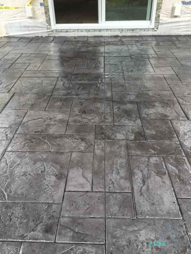 stamped concrete 