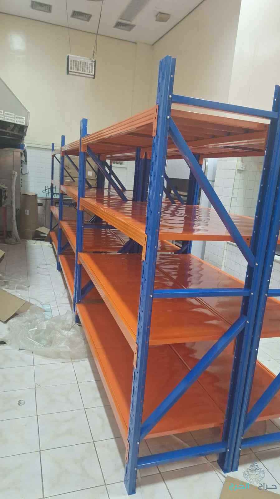رفوف محلات رفوف مستودعات 