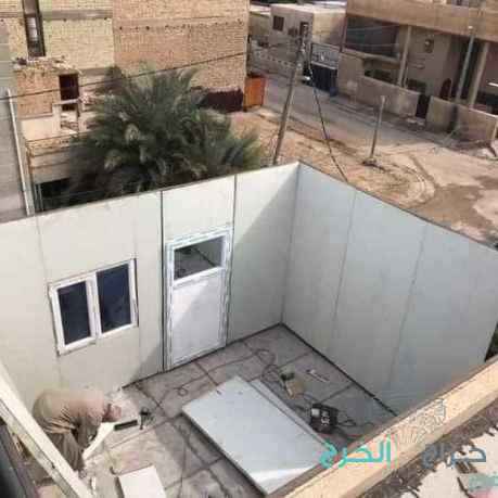 ساندوتش بنل تركيب غرف وملاحق