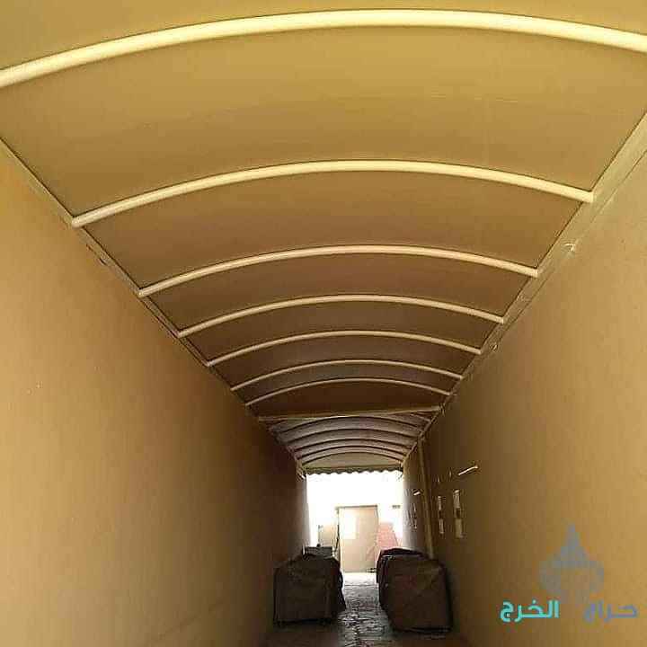 مضلات داخلية جلسات مواقف سيارات خارجية 