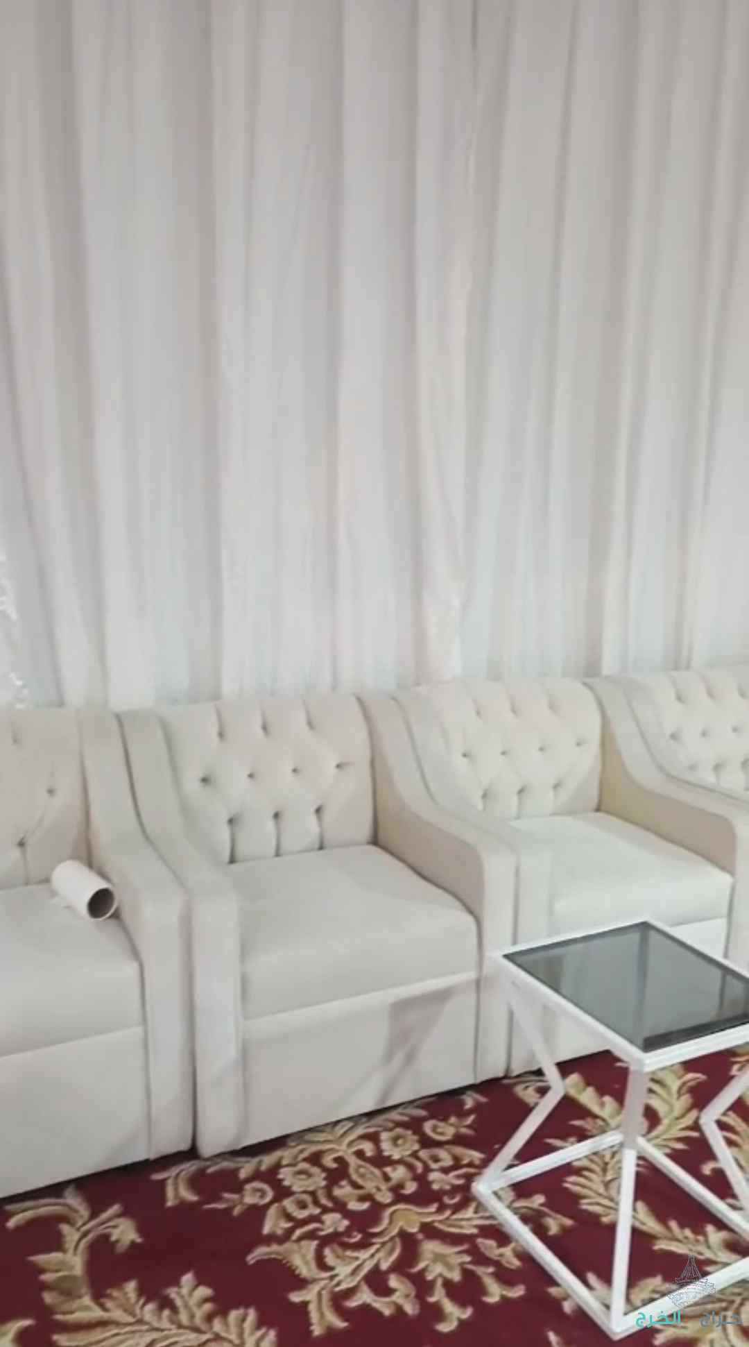 تاجير جلسات شعبيه تاجير كنب والعاب وطاولات طعام 