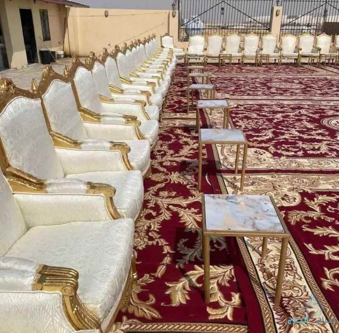 حفلات مناسبات الدمام تاجير جلسات شعبيه جلسات مغربي تاجير كراسي وطاولات طعام وجميع مستلزمات الحفلات 