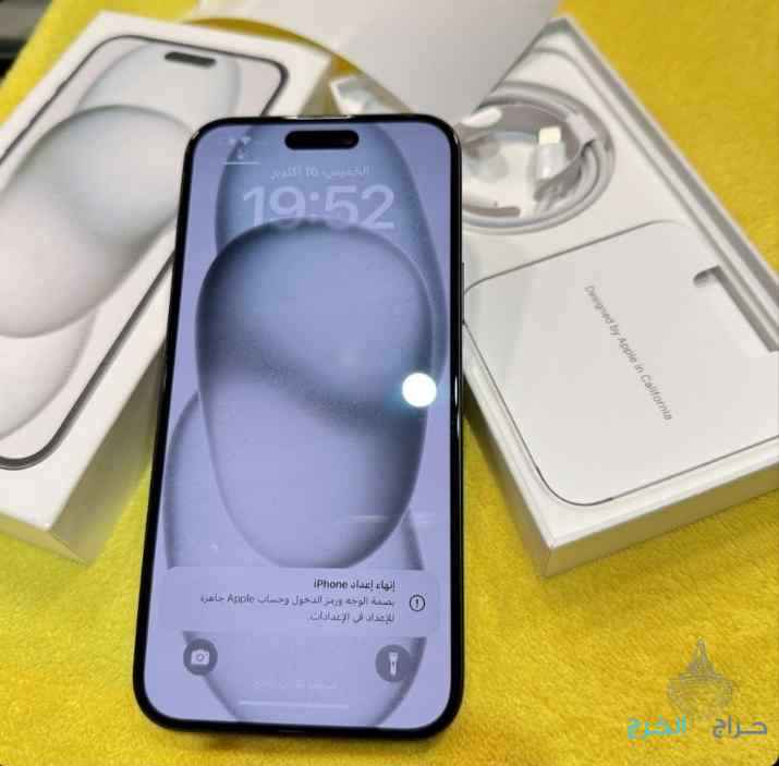 ايفون 15بلس 128 جيجا معفي من الضريبة بمصر