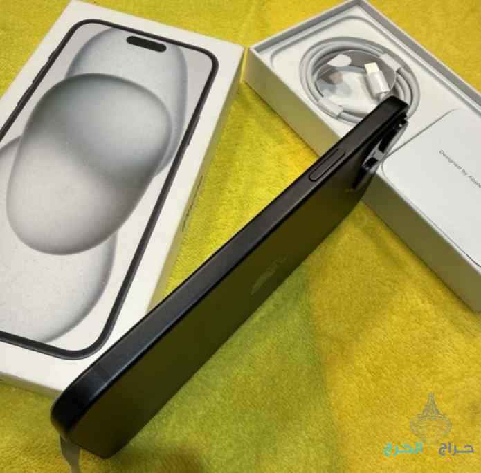 ايفون 15بلس 128 جيجا معفي من الضريبة بمصر