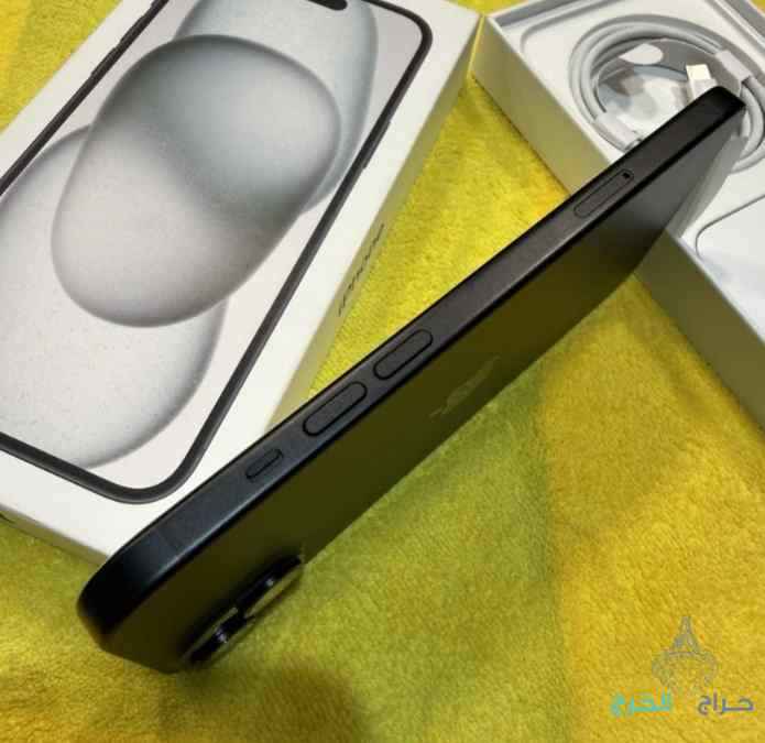 ايفون 15بلس 128 جيجا معفي من الضريبة بمصر