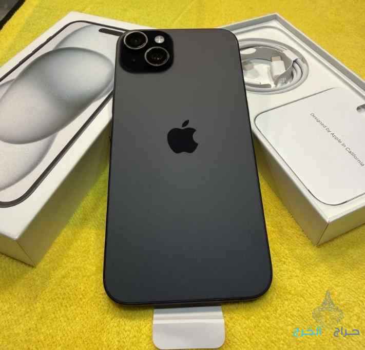 ايفون 15بلس 128 جيجا معفي من الضريبة بمصر