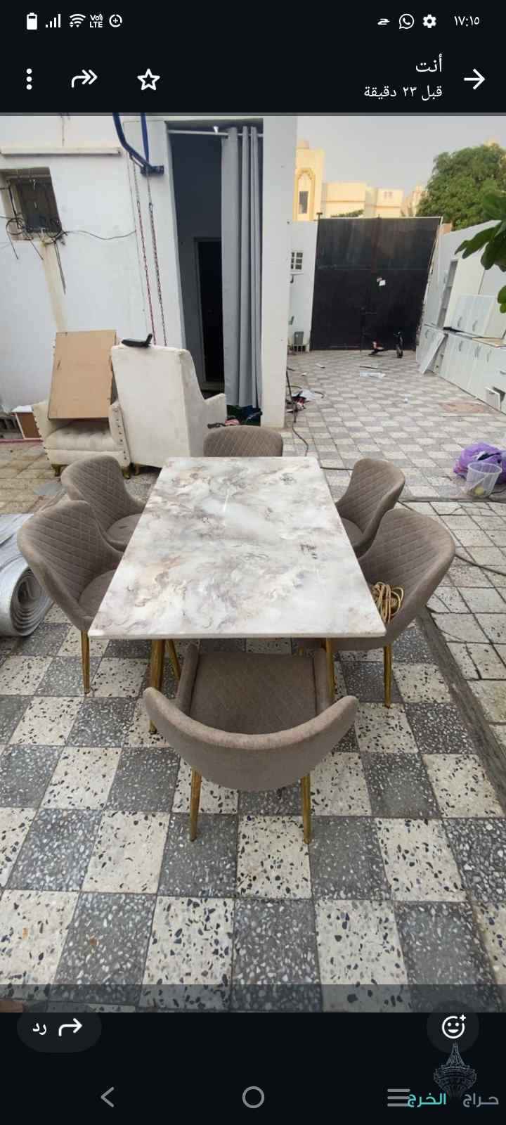 مطبخ ٨متر نضيف شبه الجديد 