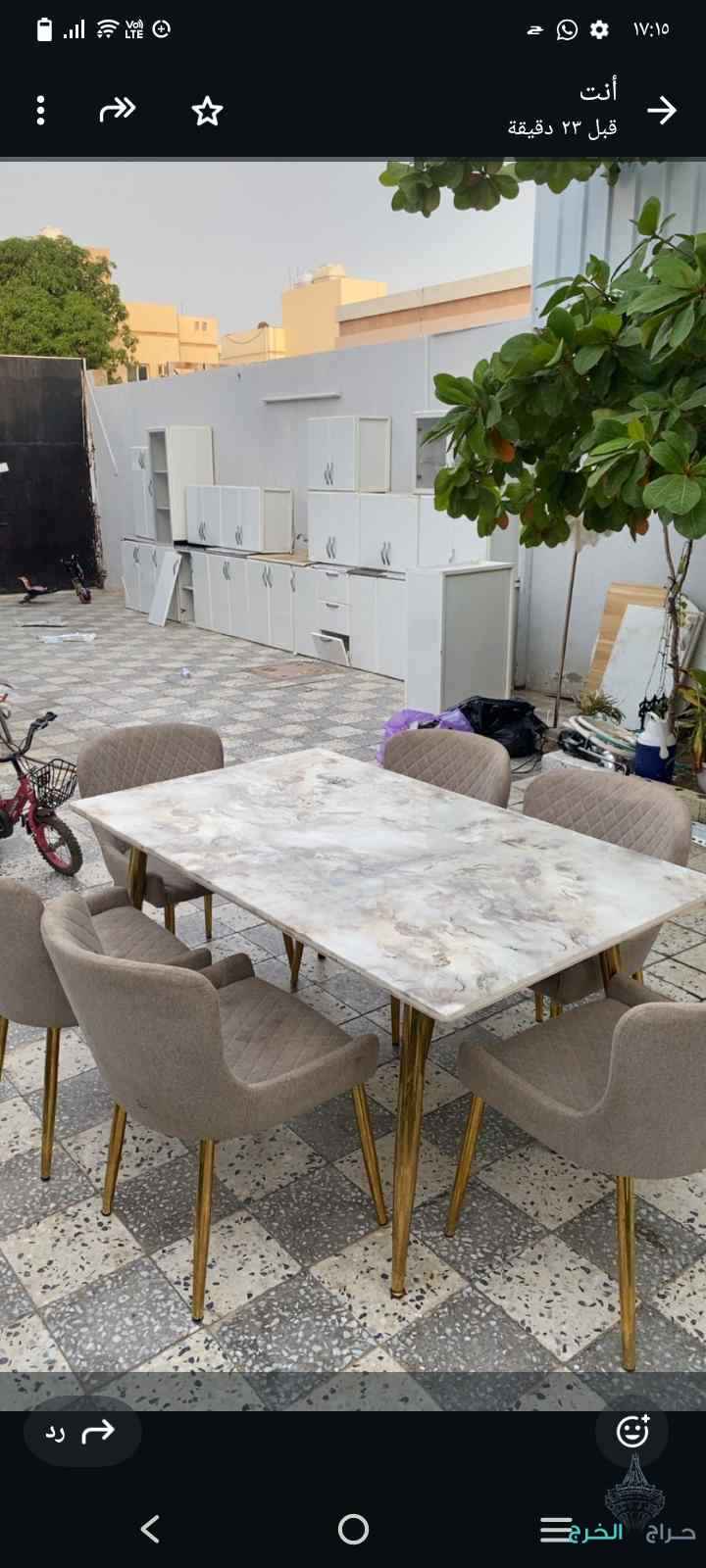 مطبخ ٨متر نضيف شبه الجديد 