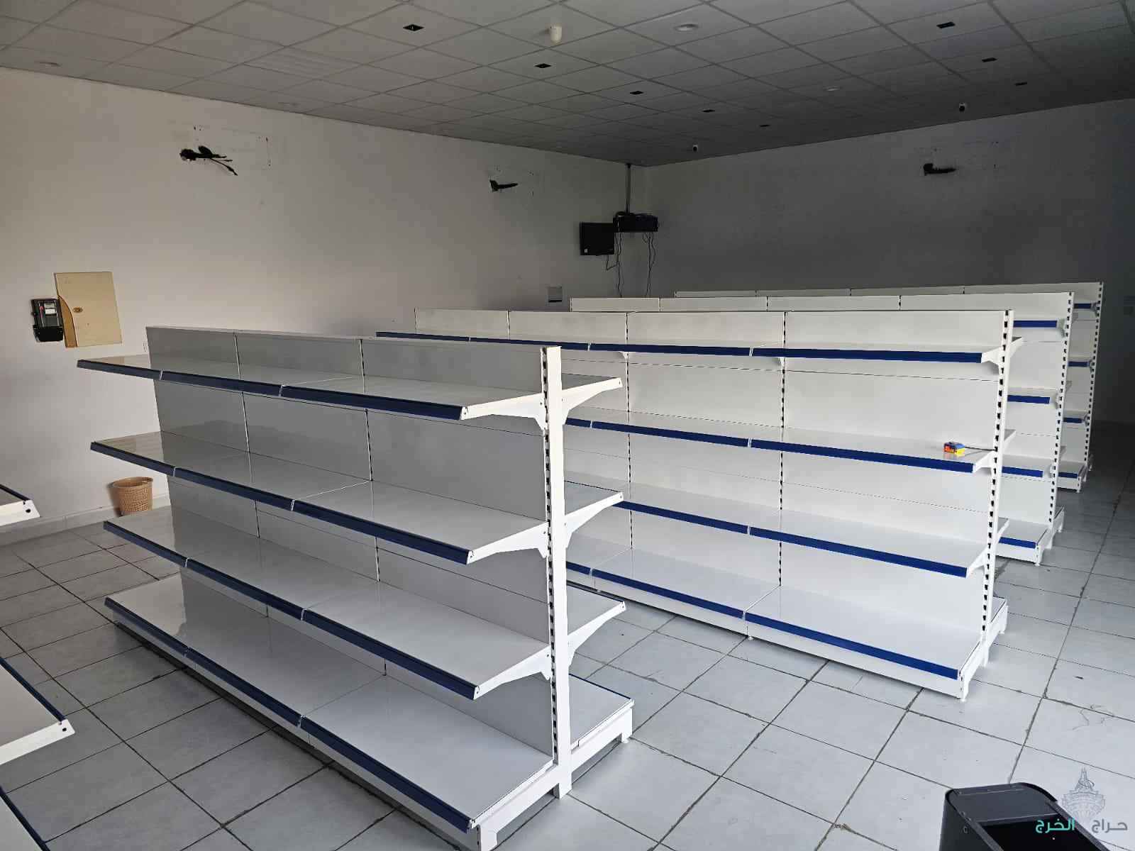 رفوف ارفف محلات تجاريه رفوف تخزين منزليه ارفف بقاله سوبر ماركت