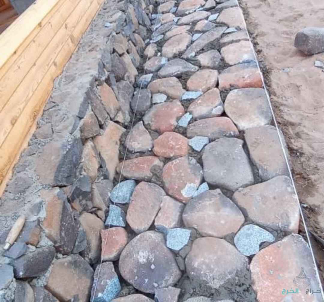 اشغال تدبيش حجر حمايه اسوار تلابيس مجاري سيول 